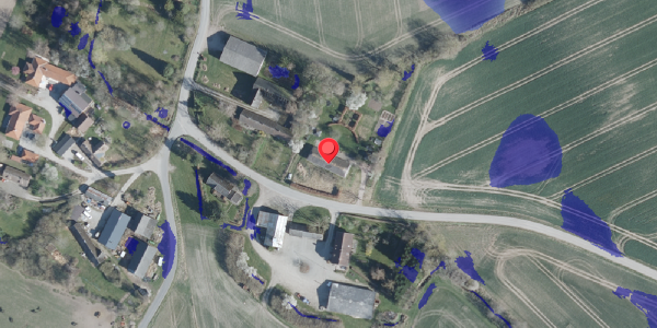 Ekstrem regn på Lammestrupvej 20, 4140 Borup