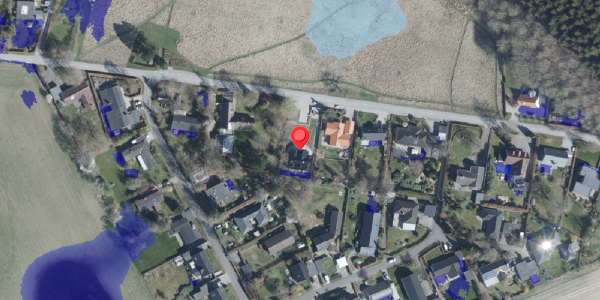Ekstrem regn på Lammestrupvej 39, 4140 Borup