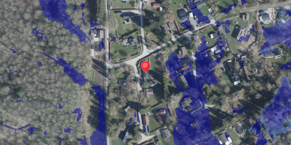 Ekstrem regn på Lokesvej 1, 4140 Borup