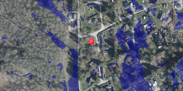 Ekstrem regn på Lokesvej 2, 4140 Borup