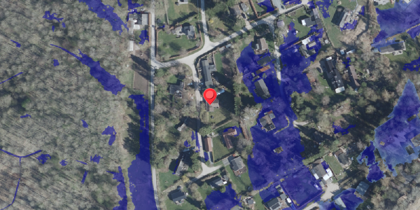Ekstrem regn på Lokesvej 3, 4140 Borup
