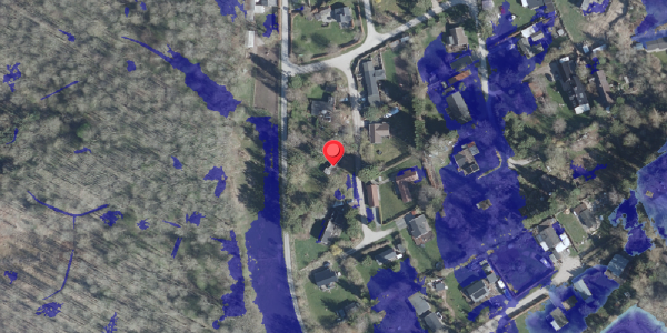 Ekstrem regn på Lokesvej 4, 4140 Borup