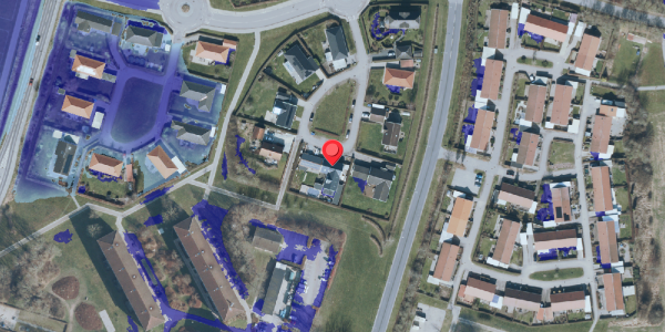 Ekstrem regn på Neergaardparken 9, 4140 Borup