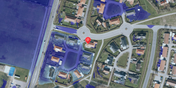 Ekstrem regn på Neergaardparken 19, 4140 Borup
