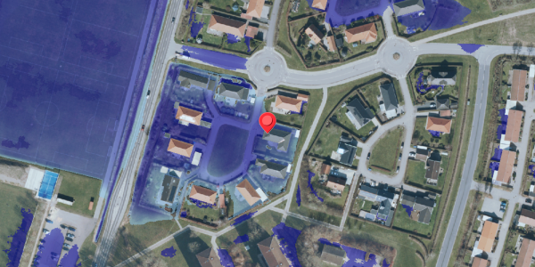Ekstrem regn på Neergaardparken 21, 4140 Borup