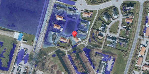 Ekstrem regn på Neergaardparken 25, 4140 Borup