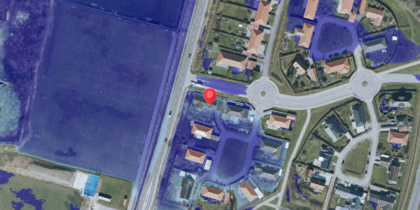Ekstrem regn på Neergaardparken 35, 4140 Borup