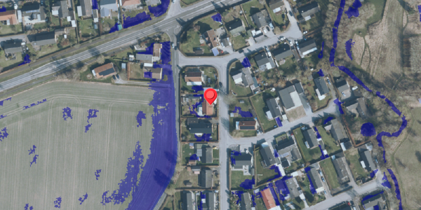 Ekstrem regn på Parcelvej 4, 4100 Ringsted