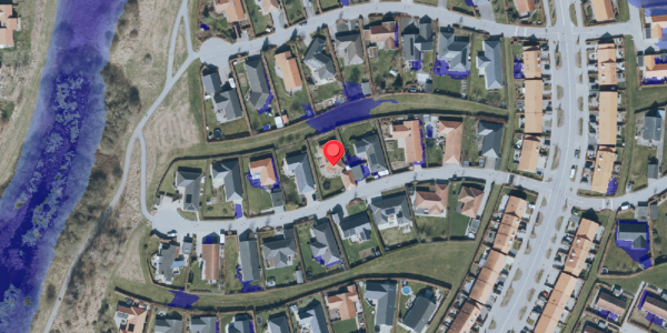 Ekstrem regn på Rapsmarken 10, 4140 Borup