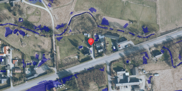 Ekstrem regn på Ringstedvej 594, 4100 Ringsted