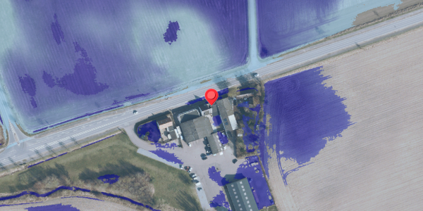 Ekstrem regn på Ringstedvej 645, 4100 Ringsted
