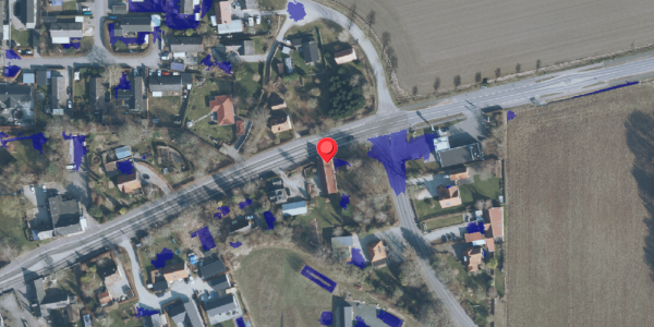 Ekstrem regn på Ringstedvej 671, 4100 Ringsted
