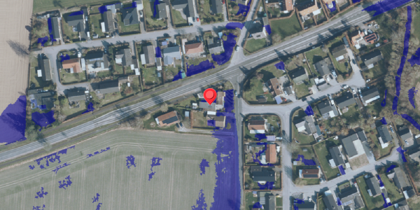 Ekstrem regn på Ringstedvej 685, 4100 Ringsted