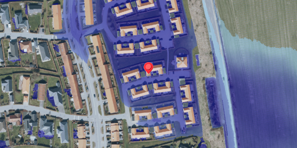 Ekstrem regn på Rugmarken 5, 4140 Borup