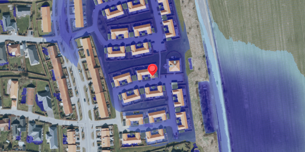 Ekstrem regn på Rugmarken 7, 4140 Borup