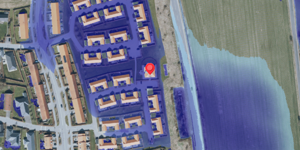 Ekstrem regn på Rugmarken 9, 4140 Borup