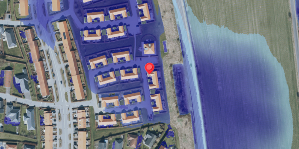 Ekstrem regn på Rugmarken 11, 4140 Borup