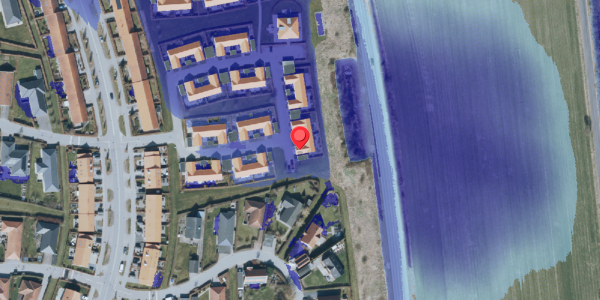 Ekstrem regn på Rugmarken 17, 4140 Borup