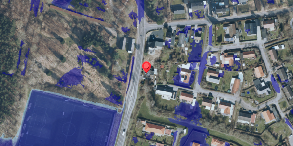 Ekstrem regn på Ryeskovvej 4, 4140 Borup