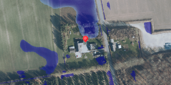 Ekstrem regn på Ryeskovvej 7, 4140 Borup