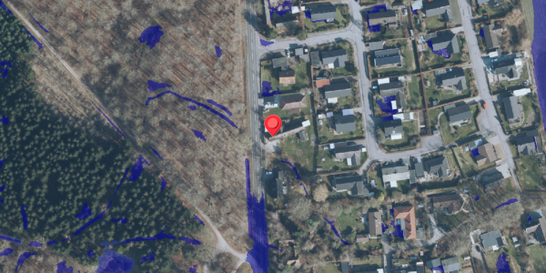 Ekstrem regn på Ryeskovvej 10A, 4140 Borup