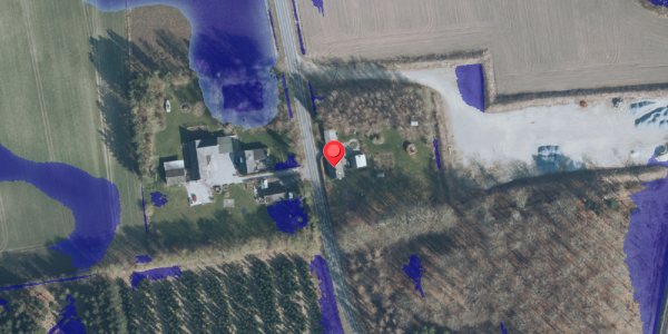 Ekstrem regn på Ryeskovvej 22, 4140 Borup