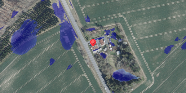 Ekstrem regn på Ryeskovvej 26, 4140 Borup
