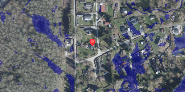 Ekstrem regn på Thorsvej 1, 4140 Borup