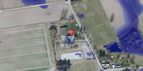 Ekstrem regn på Urupvej 1, 4140 Borup