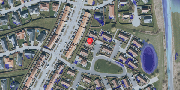 Ekstrem regn på Ærtemarken 7, 4140 Borup