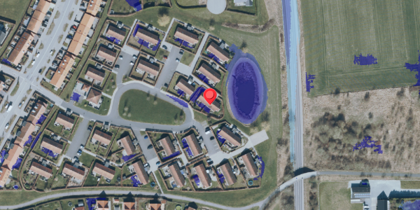 Ekstrem regn på Ærtemarken 41, 4140 Borup