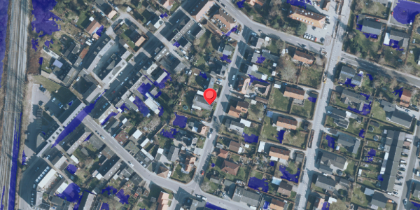Ekstrem regn på Østergade 10, . , 4140 Borup