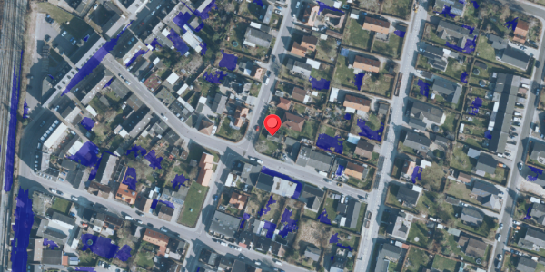 Ekstrem regn på Østergade 23, 4140 Borup