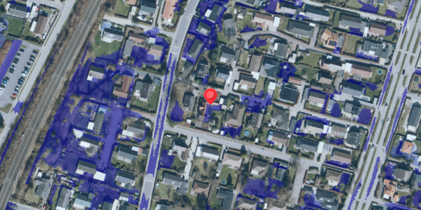 Ekstrem regn på Kellermanns Allé 13, 2680 Solrød Strand