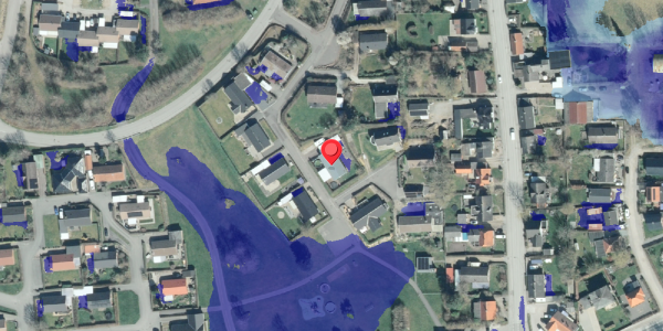 Ekstrem regn på Bakken 13, 4460 Snertinge