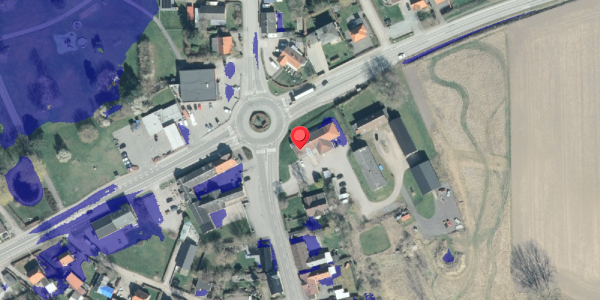 Ekstrem regn på Slagelsevej 1A, . , 4460 Snertinge