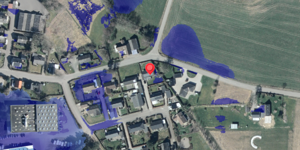 Ekstrem regn på Byhaven 13, 4571 Grevinge