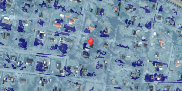 Ekstrem regn på Lamavej 2, 4571 Grevinge