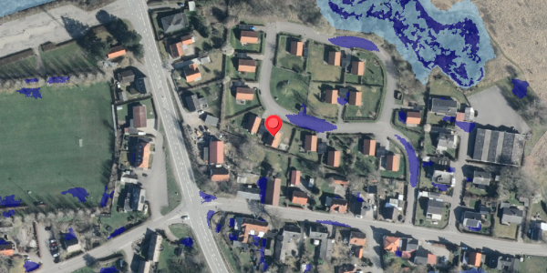 Ekstrem regn på Ringtoften 9, 4571 Grevinge