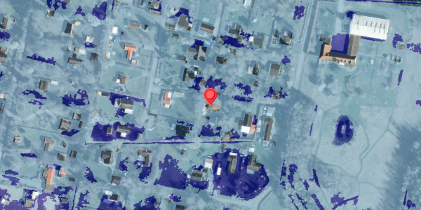 Ekstrem regn på Solvejen 12, 4571 Grevinge