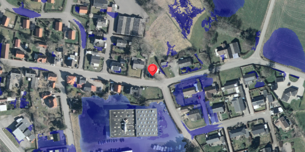 Ekstrem regn på Østergade 13, . , 4571 Grevinge