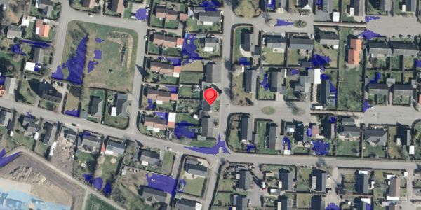 Ekstrem regn på Skydevænget 16, 4262 Sandved