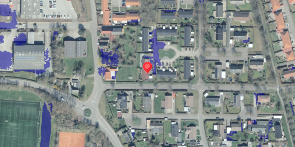 Ekstrem regn på Egetoften 13, 4281 Gørlev