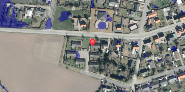 Ekstrem regn på Gartnerhaven 10, 4261 Dalmose