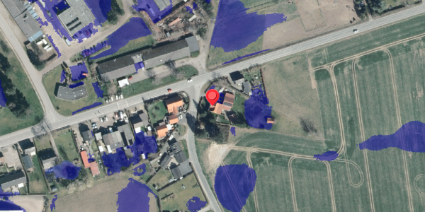 Ekstrem regn på Hyllestedvej 1, 4261 Dalmose