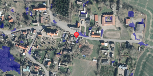 Ekstrem regn på Hyllestedvej 46, 4261 Dalmose