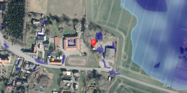 Ekstrem regn på Hyllestedvej 47, 4261 Dalmose