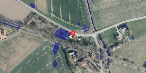 Ekstrem regn på Hyllestedvej 68, 4261 Dalmose
