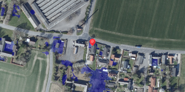 Ekstrem regn på Bagerstræde 1, 4690 Haslev