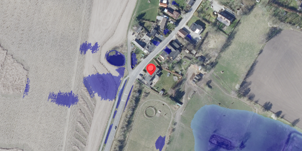 Ekstrem regn på Brogade 2, 4690 Haslev